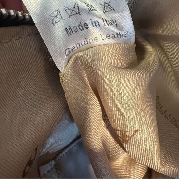 Made in Italy leather tote handbag - Picture 7 of 8